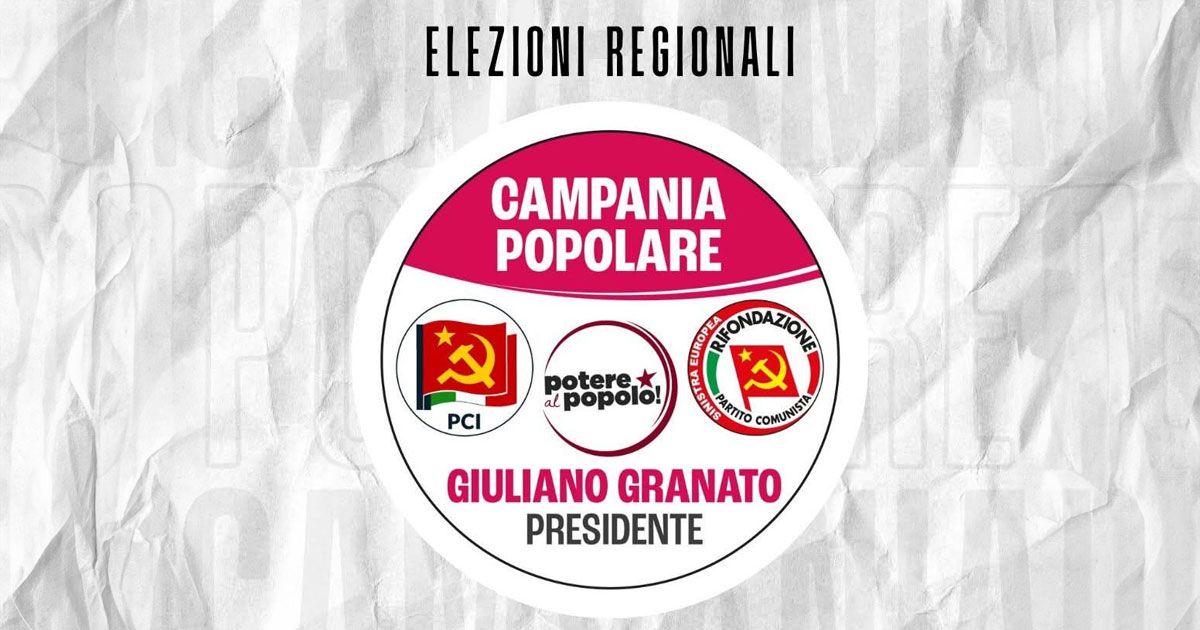 Elezioni Regionali: Campania Popolare presenta il simbolo e la candidatura di Granato Presidente